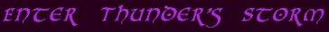 Click on the small storm cloud to ENTER this site